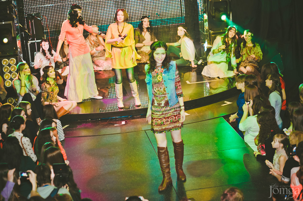 Фотография с Мисс Русское Радио Кама 2014 в Батыр