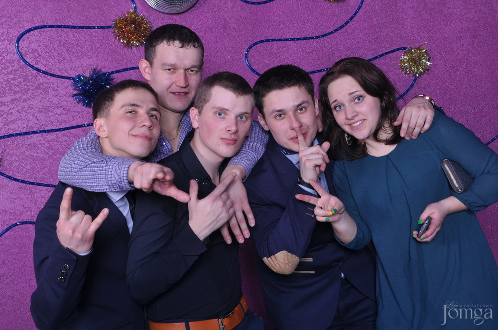 Фотография с Новогодний фотосет в Пятерочка