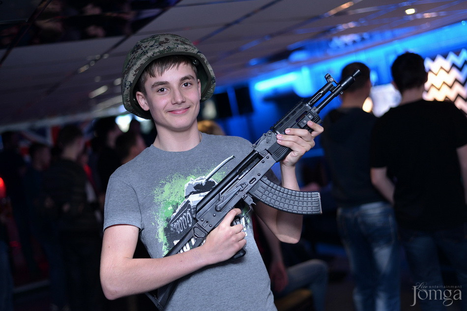 Фотография с World of tanks в Пятерочка