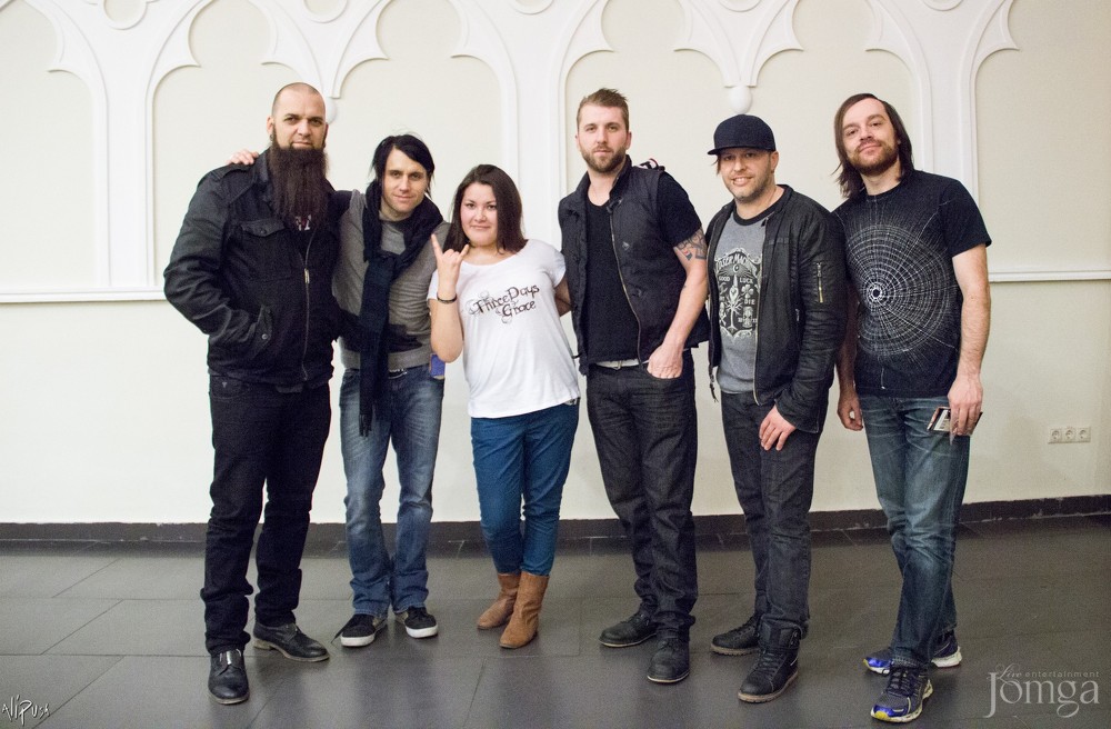 Фотография с Легендарные THREE DAYS GRACE в столице Татарстана в Эрмитаж