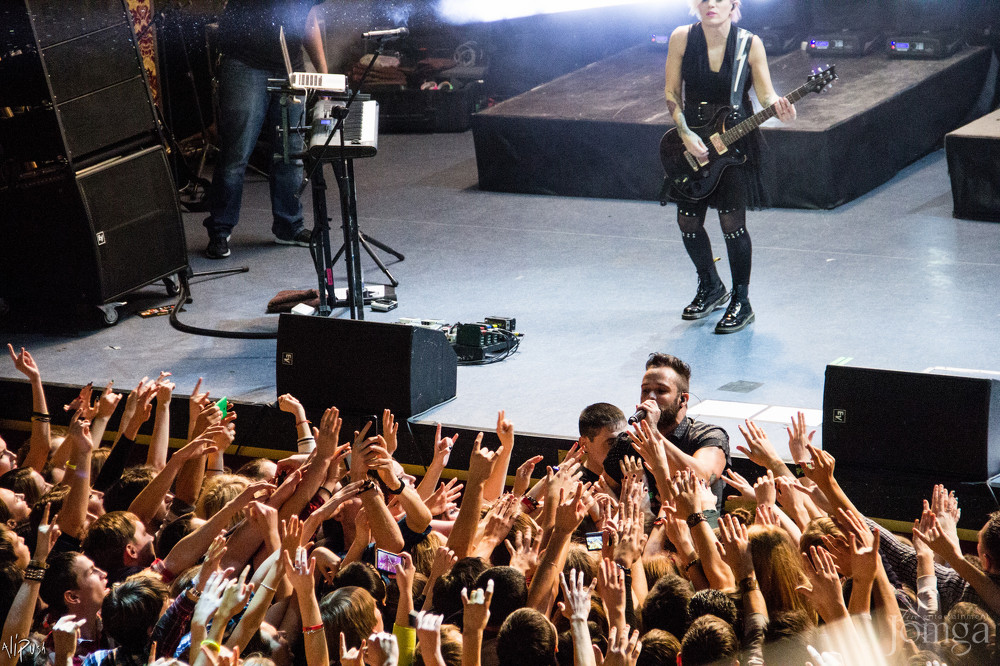 Фотография с SKILLET в Эрмитаж