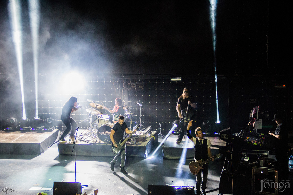 Фотография с SKILLET в Эрмитаж