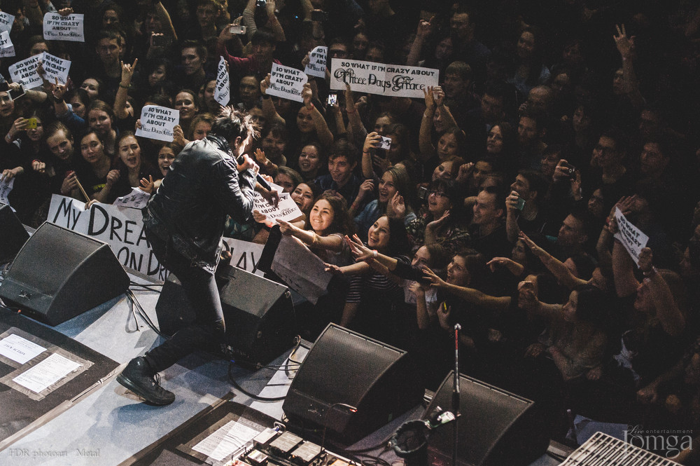 Фотография с THREE DAYS GRACE в Эрмитаж