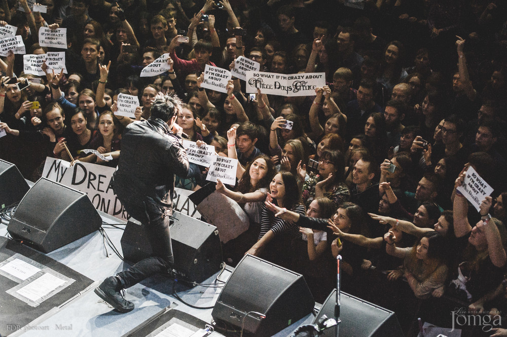 Фотография с THREE DAYS GRACE в Эрмитаж