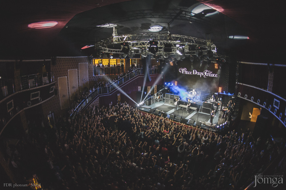 Фотография с THREE DAYS GRACE в Эрмитаж