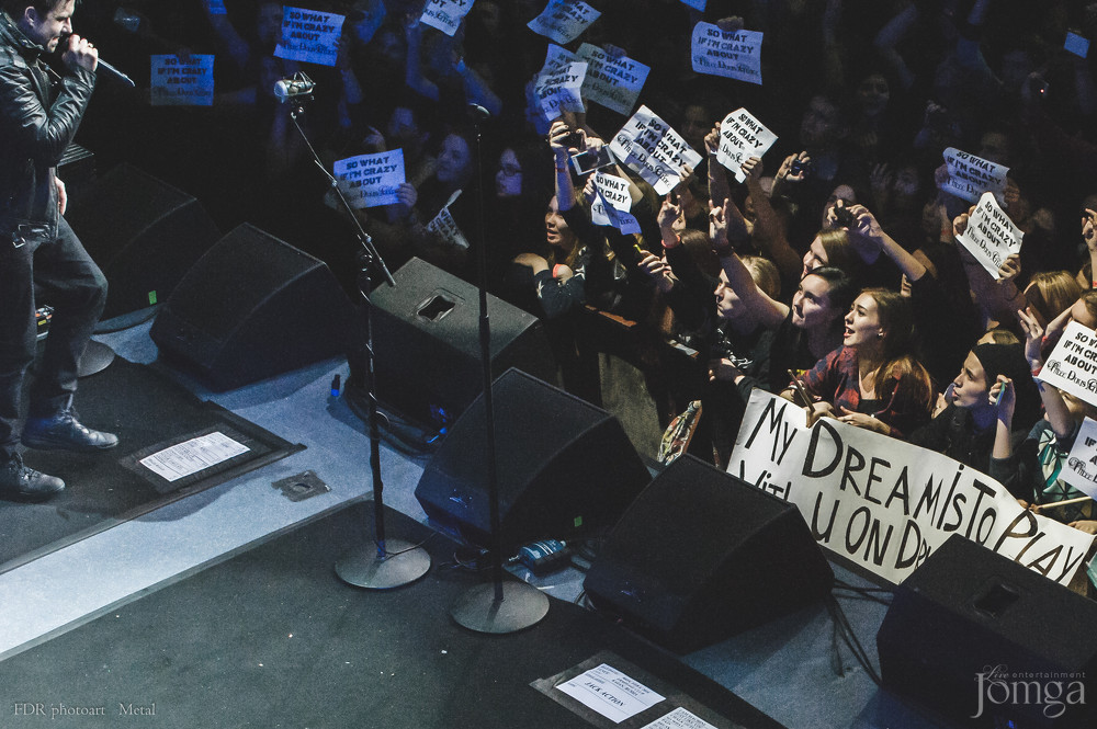 Фотография с THREE DAYS GRACE в Эрмитаж