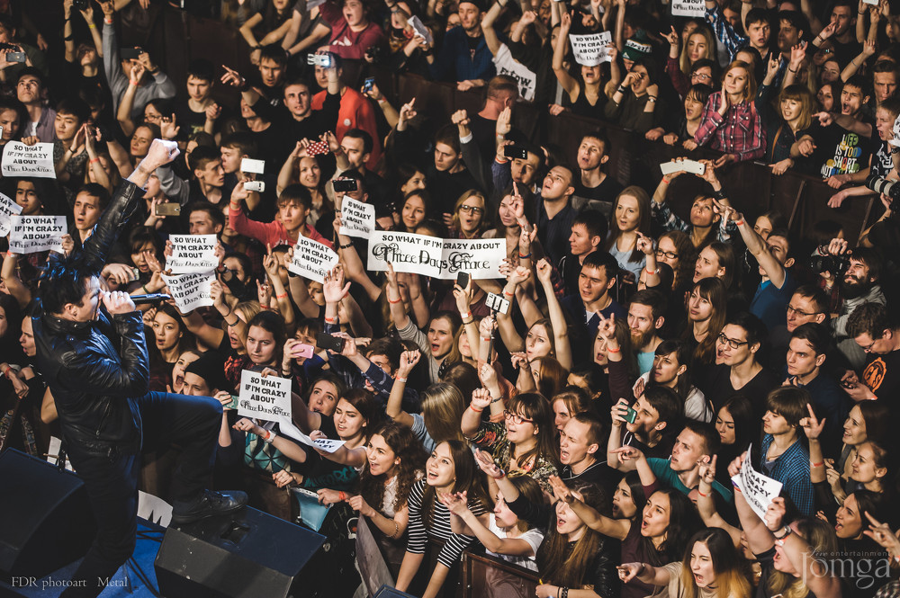 Фотография с THREE DAYS GRACE в Эрмитаж