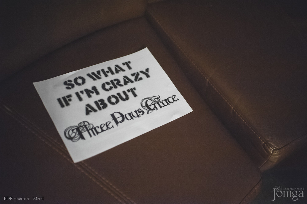 Фотография с THREE DAYS GRACE в Эрмитаж