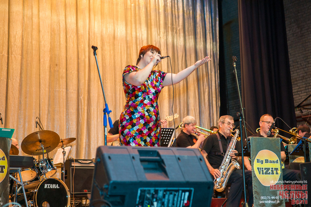 Фотография с «Джаз-детям», джаз-оркестр «Визит» в КАМАЗ, ДК