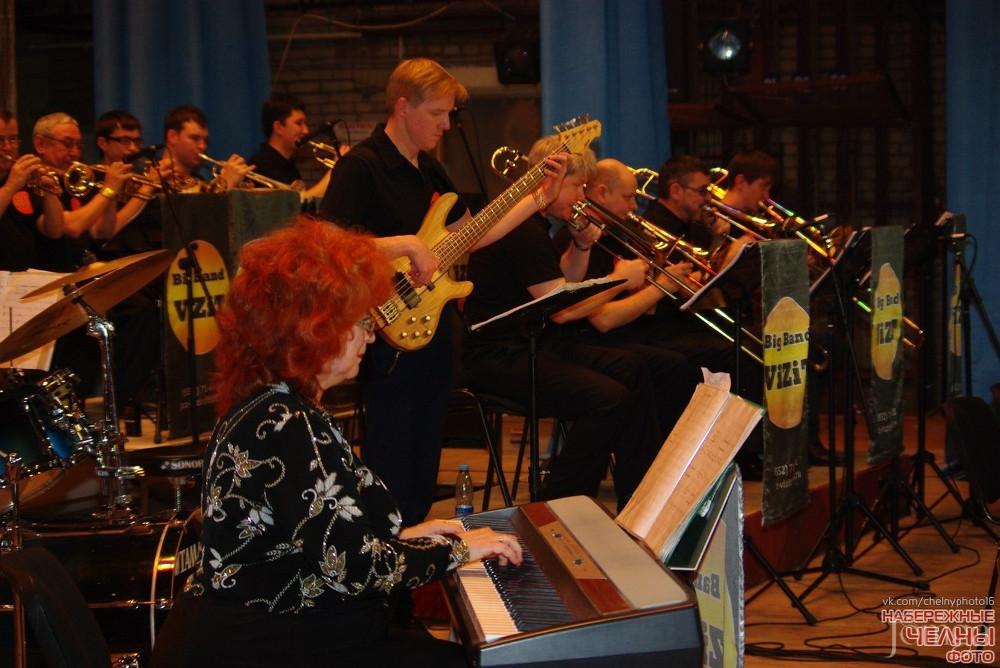 Фотография с Джаз-оркестр «Визит» в рамках проекта «Джаз-детям» в КАМАЗ, ДК