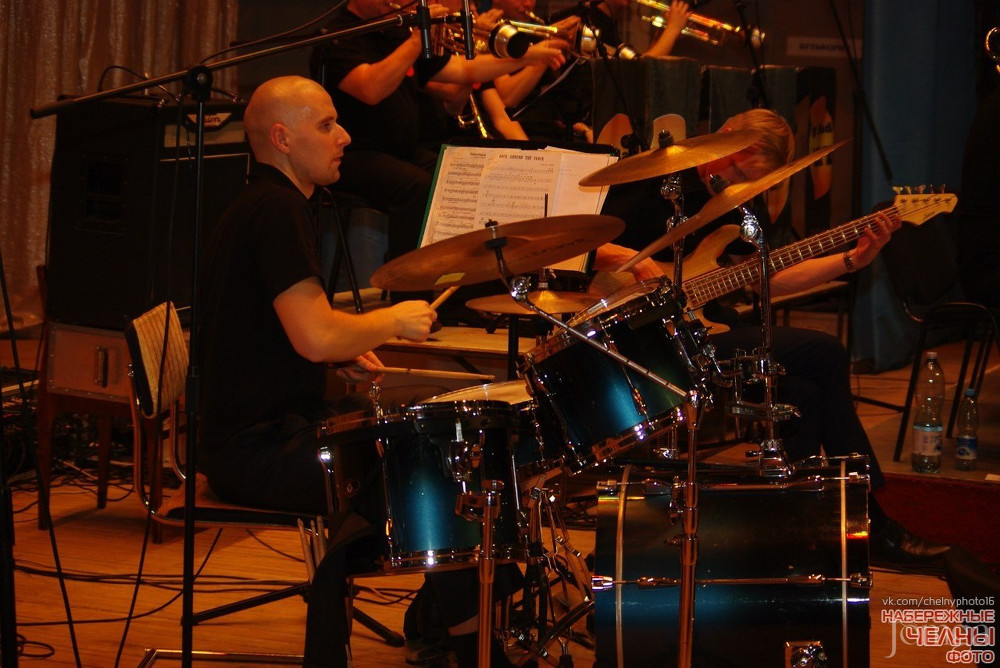 Фотография с Джаз-оркестр «Визит» в рамках проекта «Джаз-детям» в КАМАЗ, ДК