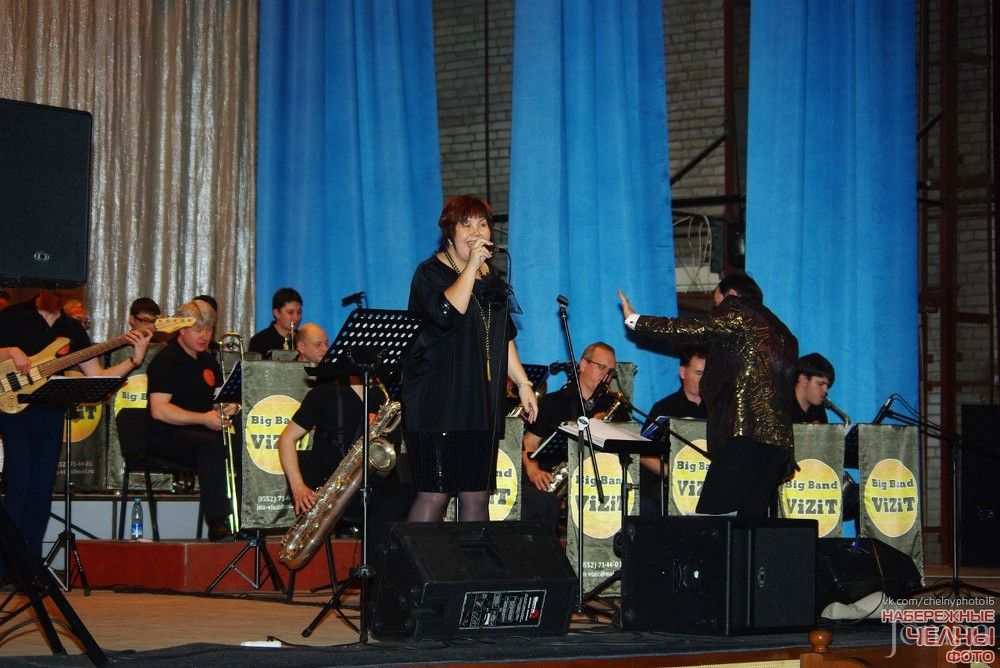 Фотография с Джаз-оркестр «Визит» в рамках проекта «Джаз-детям» в КАМАЗ, ДК