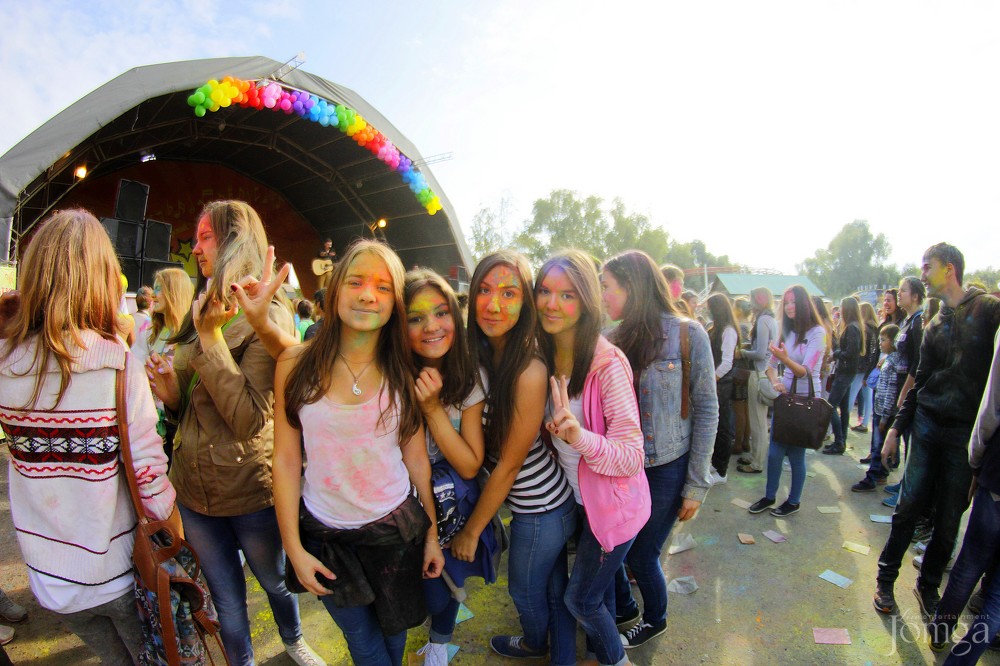 Фотография с Фестиваль красок в Казани в Нет