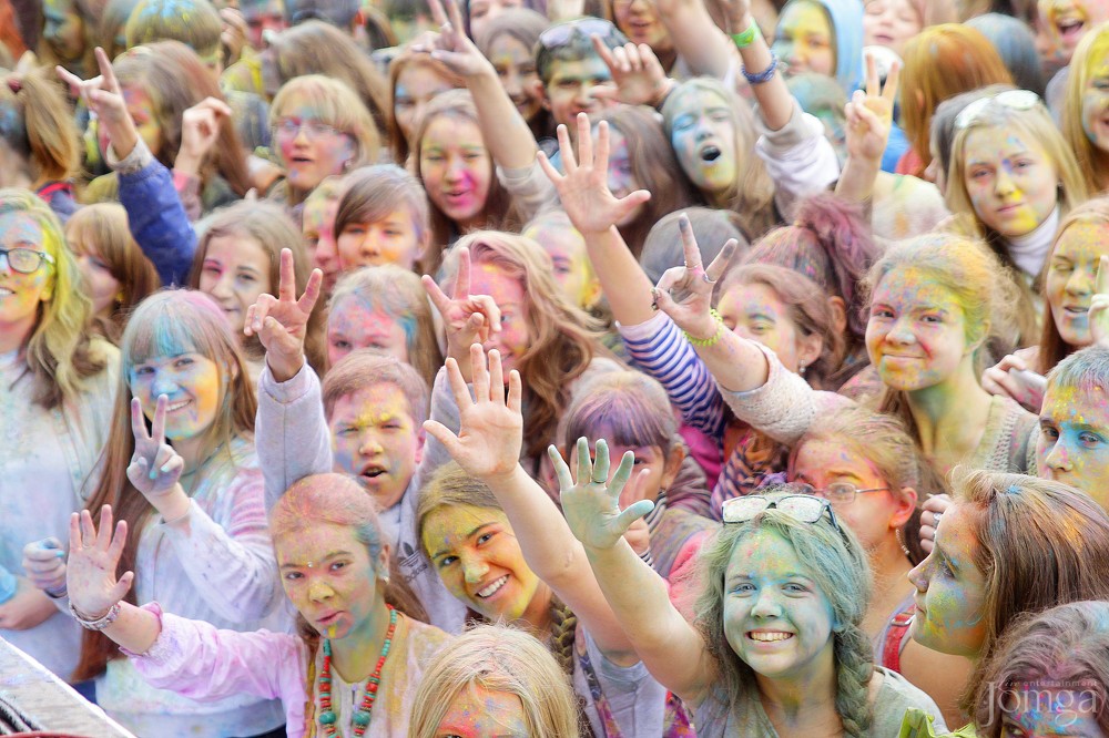 Фотография с Фестиваль красок в Казани в Нет