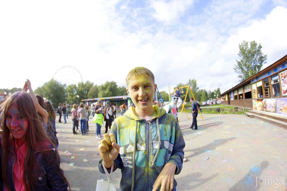 Фотография с Фестиваль красок в Казани в Нет