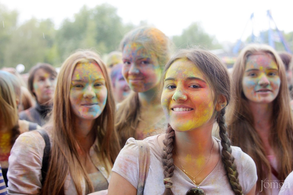 Фотография с Фестиваль красок в Казани в Нет