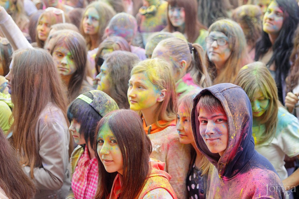 Фотография с Фестиваль красок в Казани в Нет