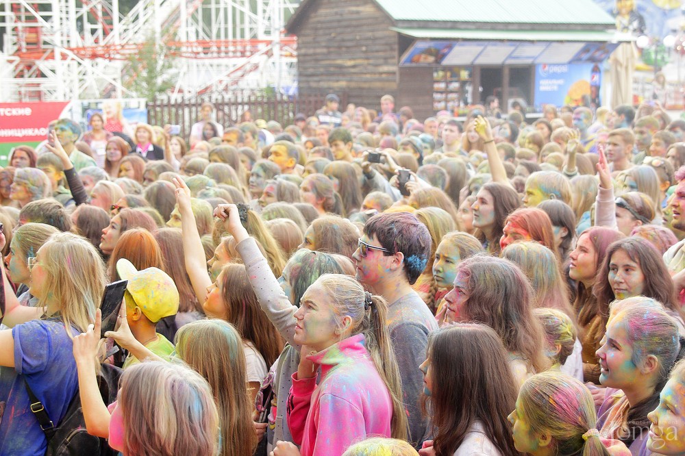Фотография с Фестиваль красок в Казани в Нет