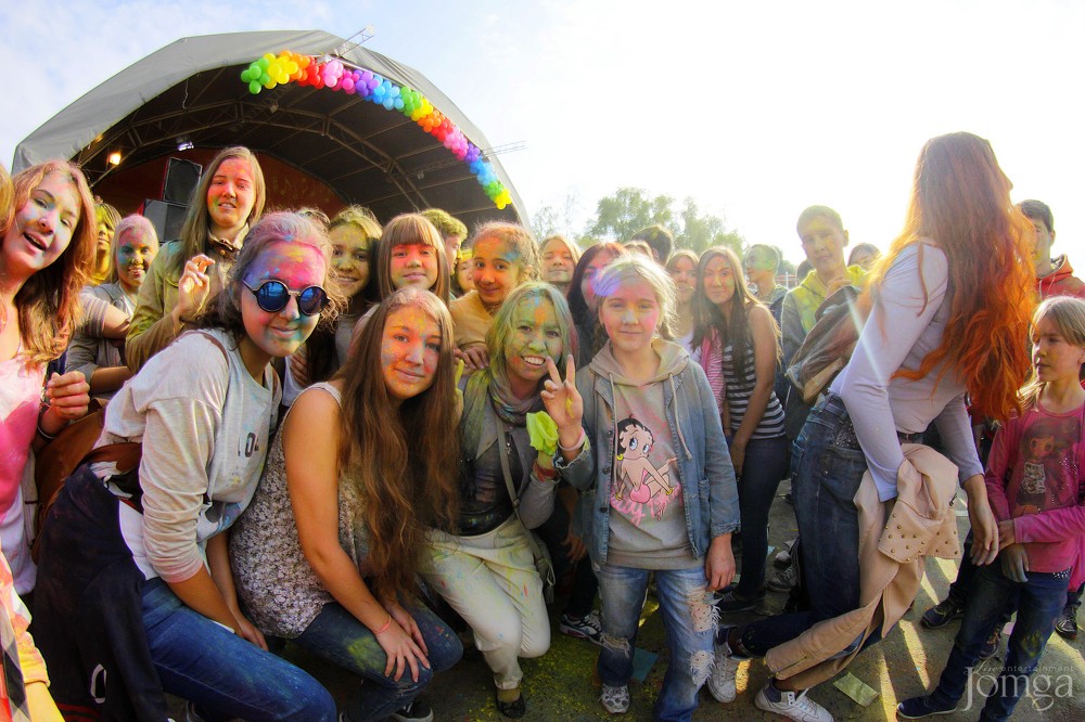 Фотография с Фестиваль красок в Казани в Нет