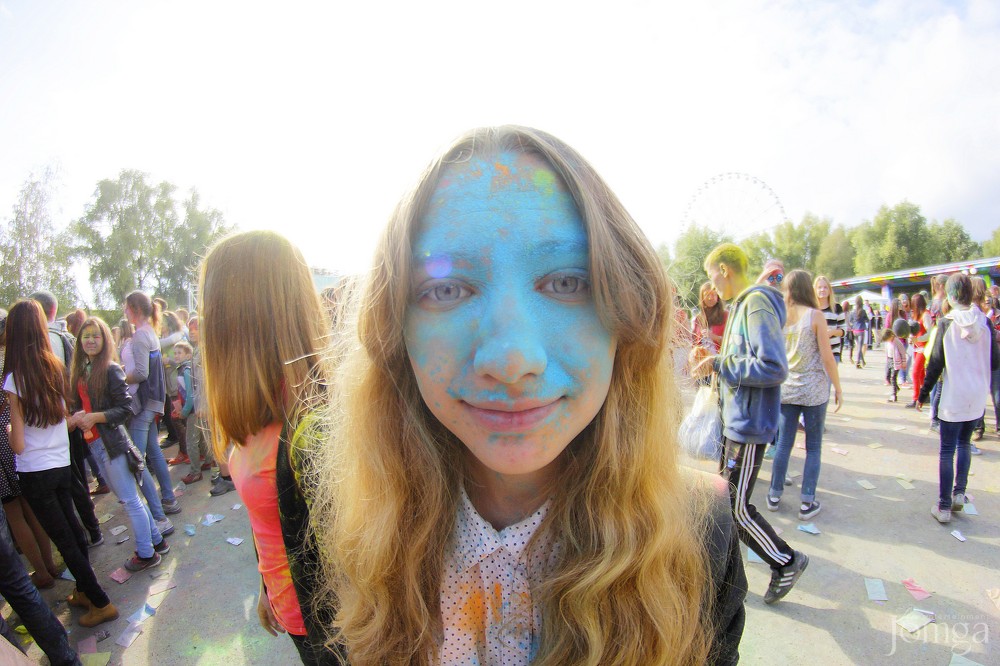 Фотография с Фестиваль красок в Казани в Нет
