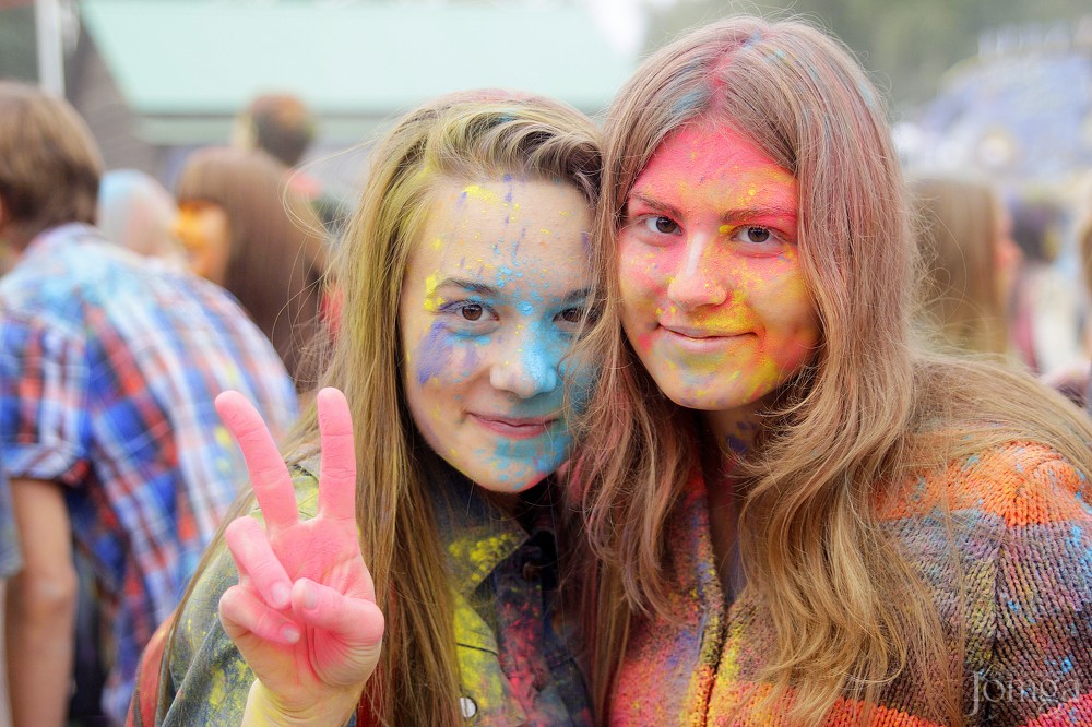Фотография с Фестиваль красок в Казани в Нет