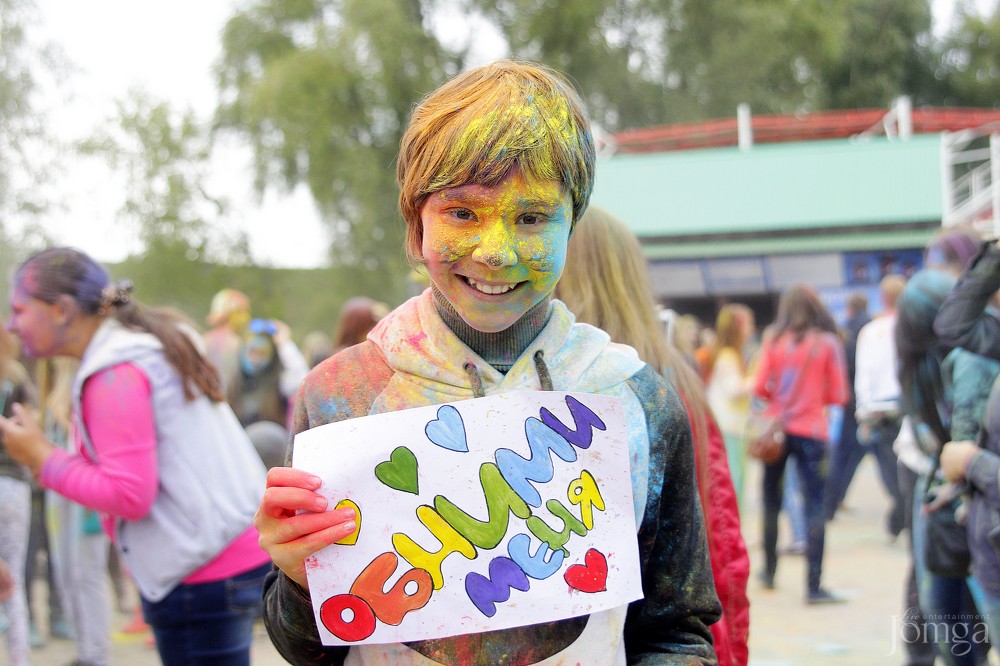 Фотография с Фестиваль красок в Казани в Нет