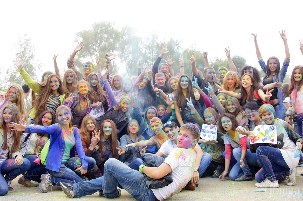 Фотография с Фестиваль красок в Казани в Нет