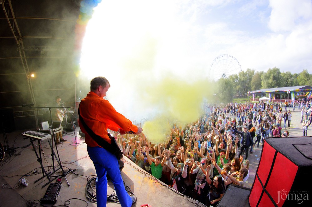 Фотография с Фестиваль красок в Казани в Нет