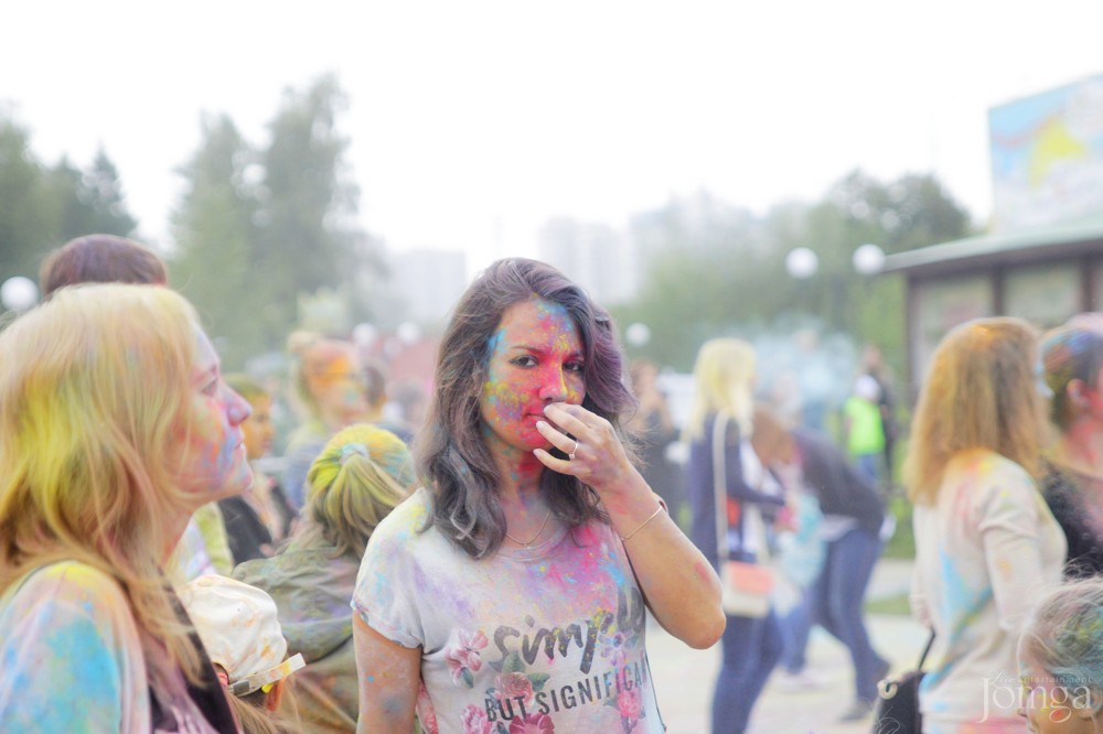 Фотография с Фестиваль красок в Казани в Нет