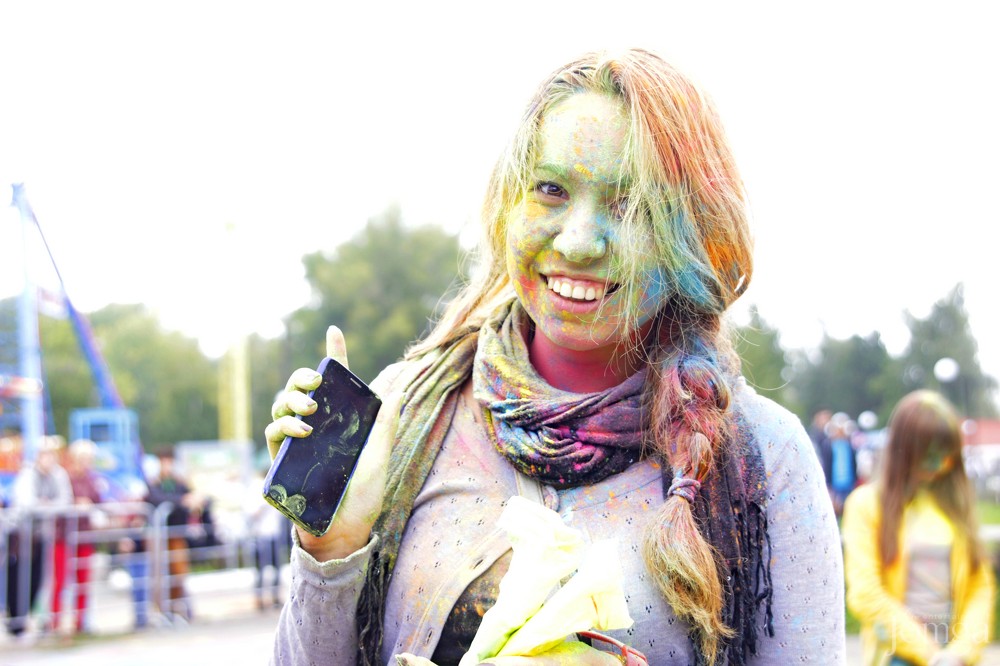 Фотография с Фестиваль красок в Казани в Нет