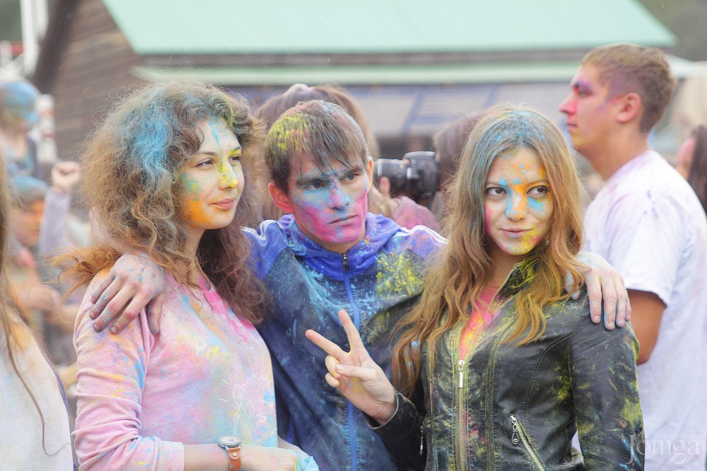 Фотография с Фестиваль красок в Казани в Нет