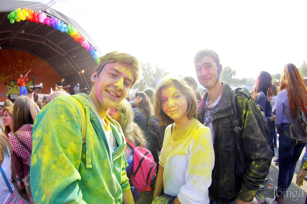 Фотография с Фестиваль красок в Казани в Нет