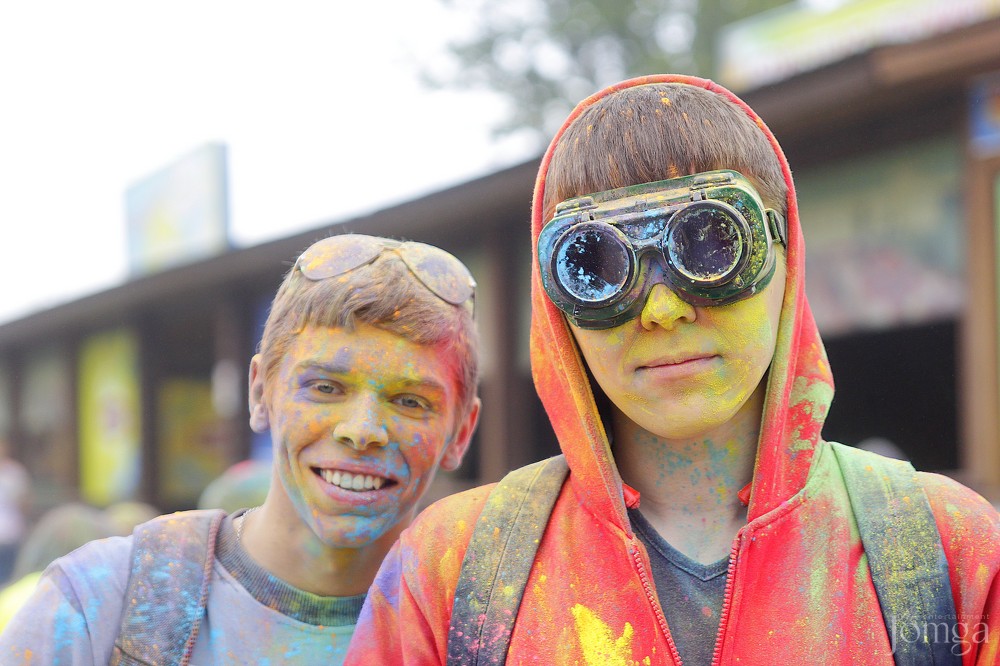 Фотография с Фестиваль красок в Казани в Нет