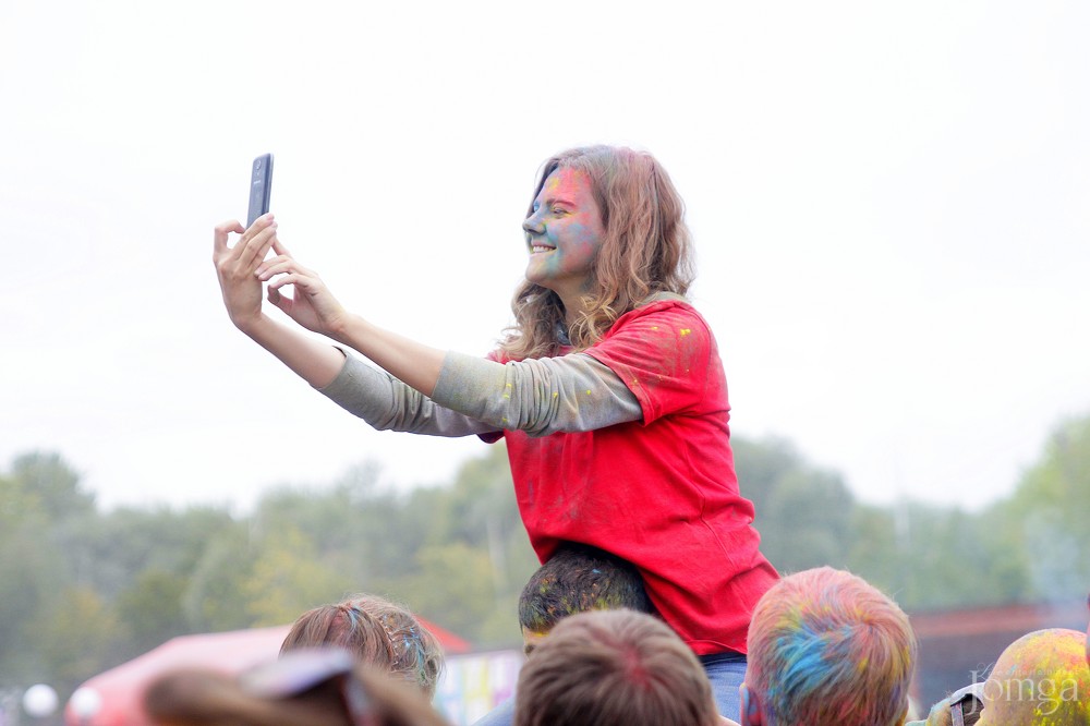 Фотография с Фестиваль красок в Казани в Нет