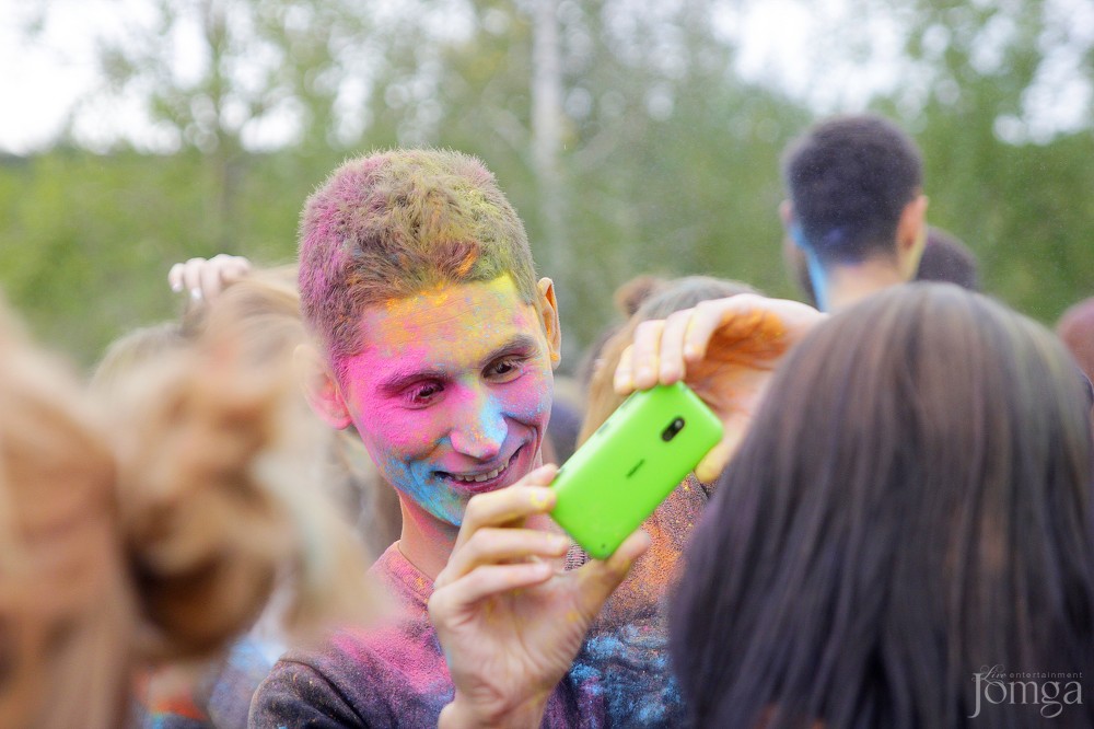 Фотография с Фестиваль красок в Казани в Нет