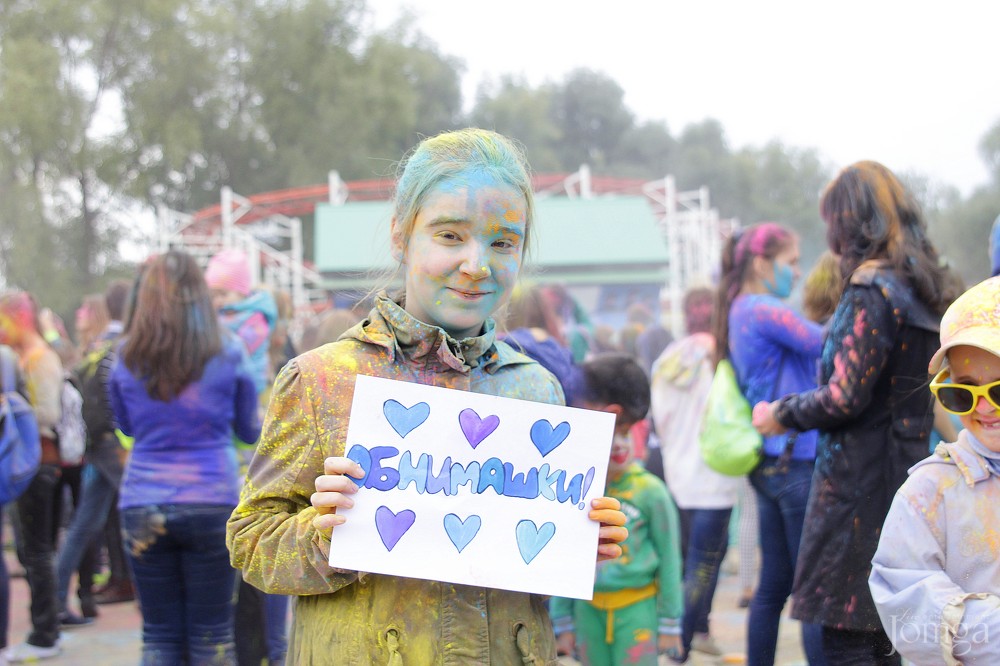 Фотография с Фестиваль красок в Казани в Нет