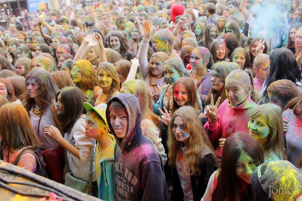 Фотография с Фестиваль красок в Казани в Нет