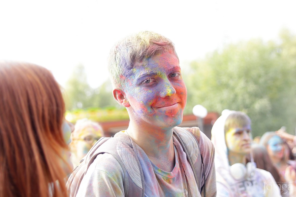 Фотография с Фестиваль красок в Казани в Нет