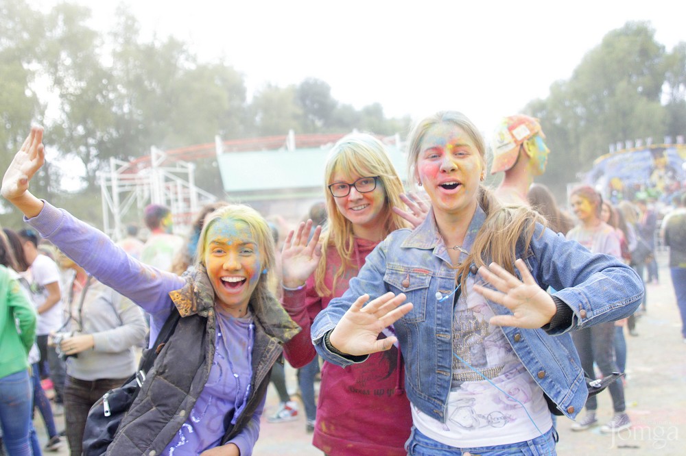 Фотография с Фестиваль красок в Казани в Нет