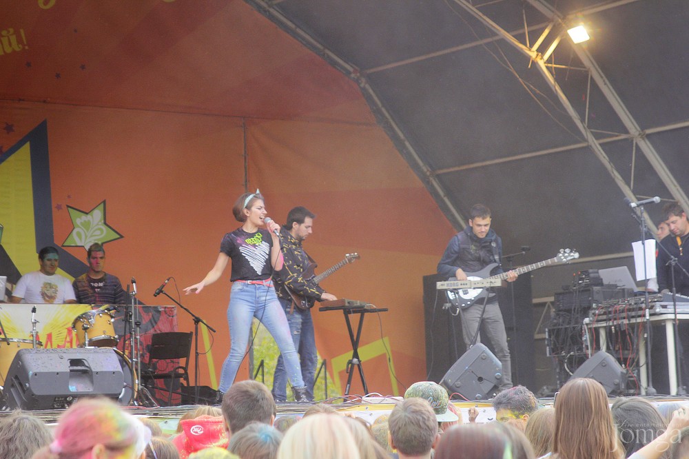 Фотография с Фестиваль красок в Казани в Нет