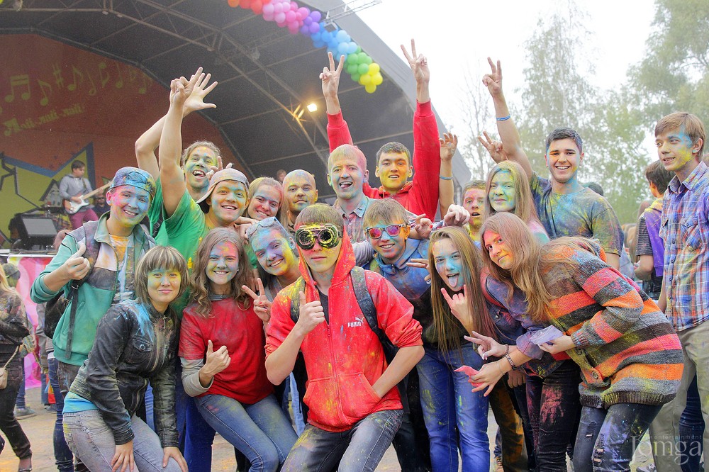 Фотография с Фестиваль красок в Казани в Нет