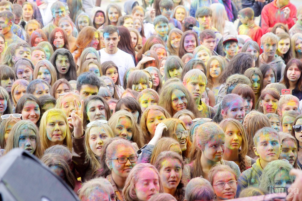 Фотография с Фестиваль красок в Казани в Нет
