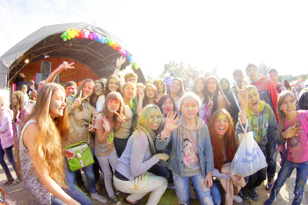 Фотография с Фестиваль красок в Казани в Нет