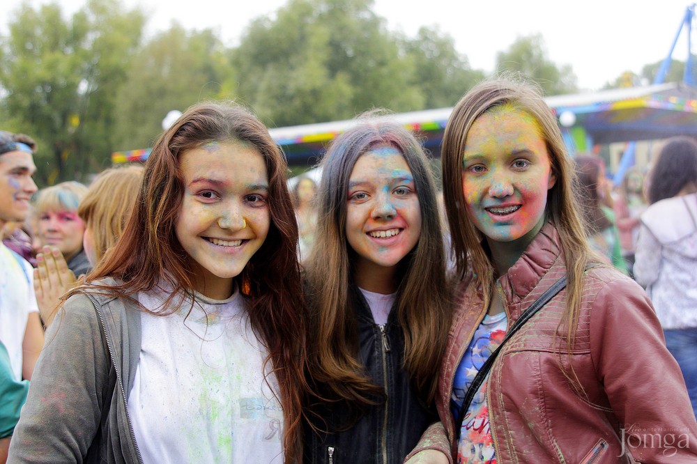 Фотография с Фестиваль красок в Казани в Нет