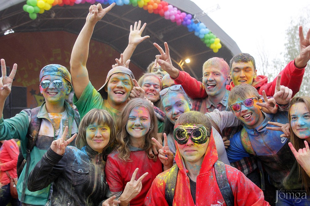 Фотография с Фестиваль красок в Казани в Нет
