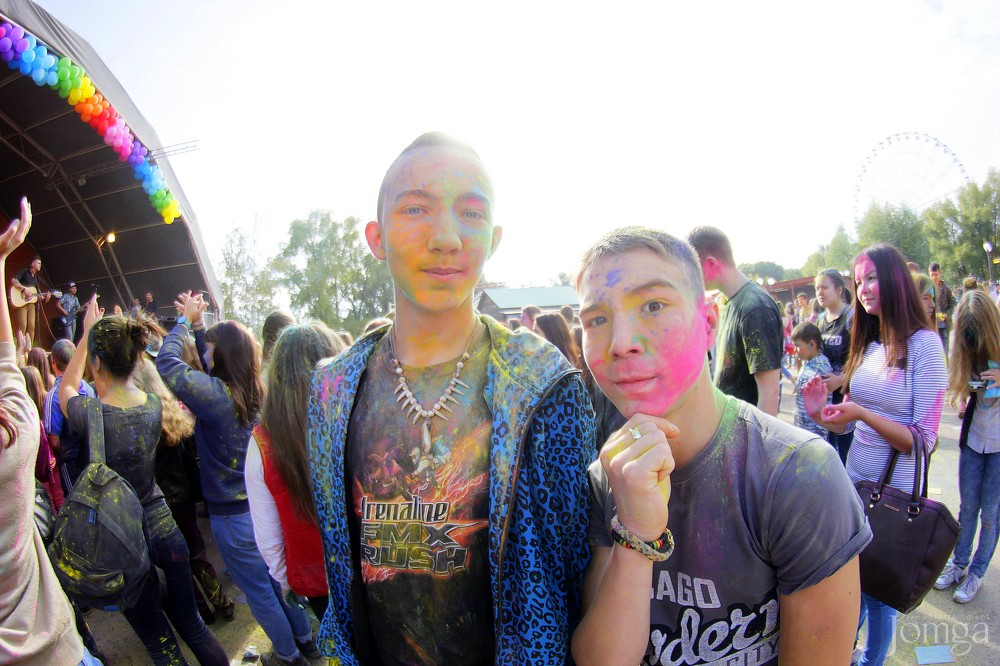 Фотография с Фестиваль красок в Казани в Нет