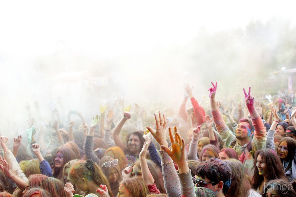 Фотография с Фестиваль красок в Казани в Нет