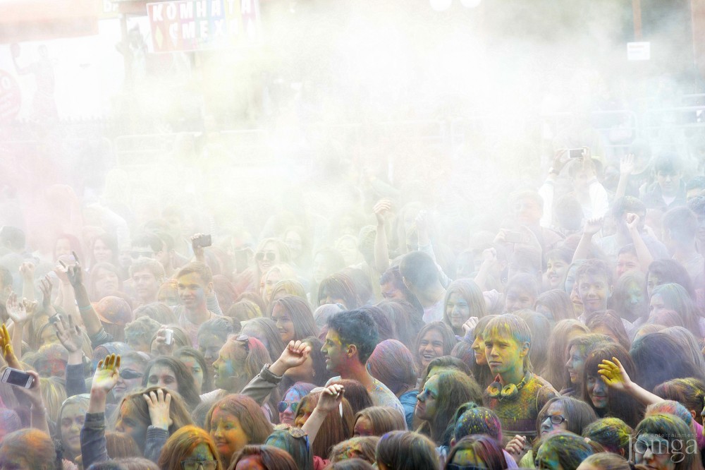 Фотография с Фестиваль красок в Казани в Нет