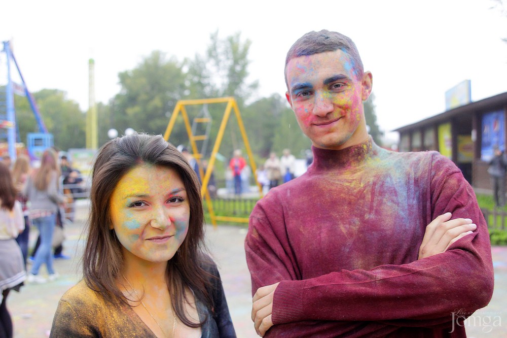 Фотография с Фестиваль красок в Казани в Нет