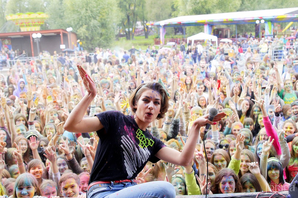 Фотография с Фестиваль красок в Казани в Нет